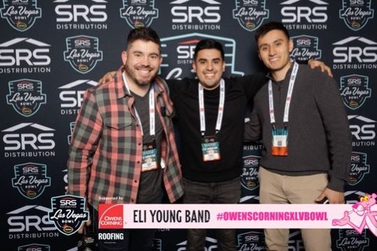 Team at Eli Young Band event