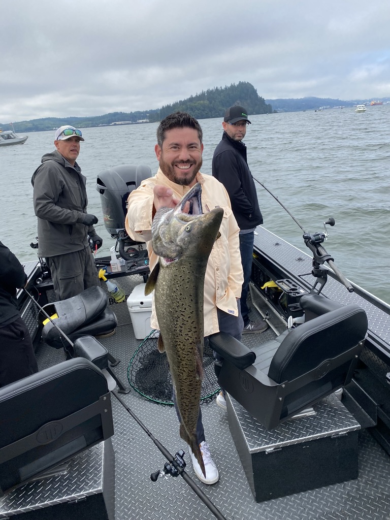 John Dye fishing trip with big catch